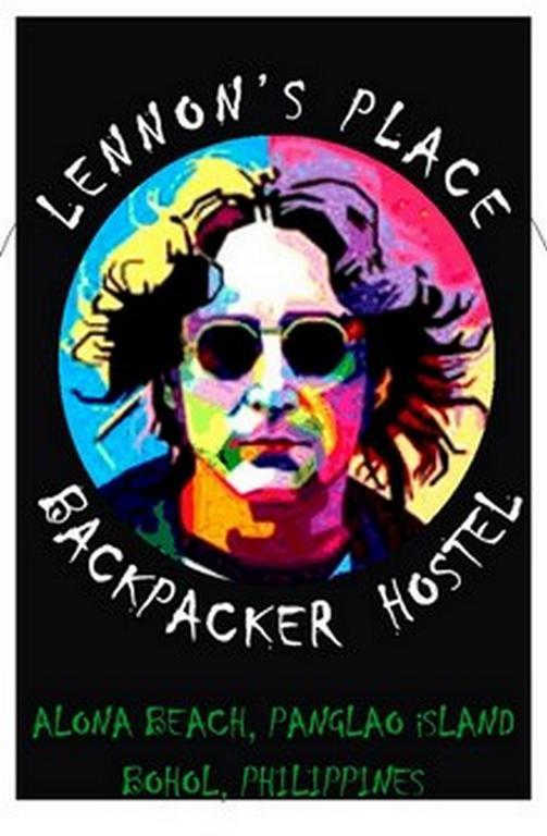 Lennon'S Place Backpacker Hostel Panglao Exteriör bild